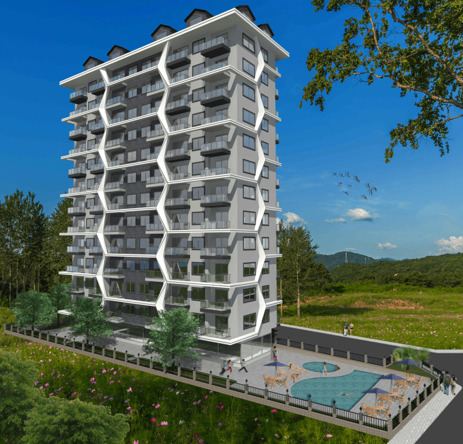 Современный жилой комплекс в Махмутларе (#21-3200)