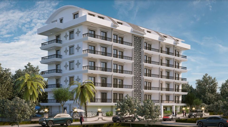 Новый проект жилого комплекса в Махмутларе (#44-4801)